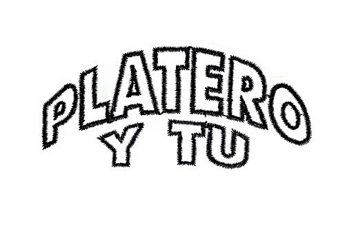 Gemelolandia | Parche Termoadhesivo Platero y Tu 8x3,5cm | Muy Adherentes | Patch Stickers Para Decorar Tu Ropa | Fáciles de Poner