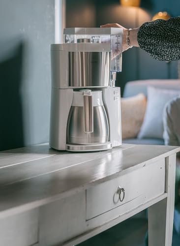 Melitta 1025-15 Look V Therm Perfection Filter-Kaffeemaschine mit Thermo-Kanne, 1080, abnehmbaren Wassertank und Entkalkungsprogramm, 1.25 liters, Weiß – Bild 4