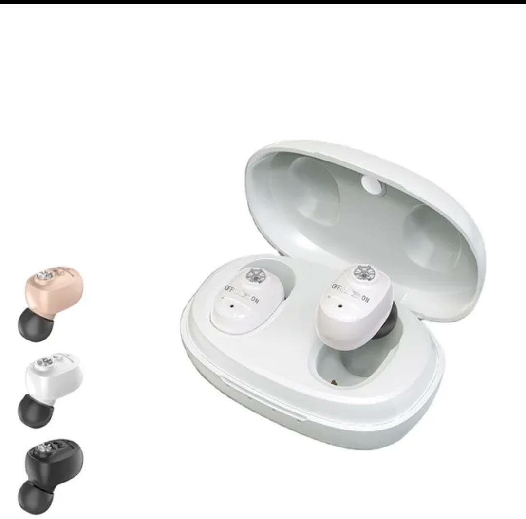 HP SOUND PLUS HEARING AID Wireless Ear Bud Sound Enhancement Rechargeable Amplifier Hearing Aid White Suitable for upto 65% Hearing Loss_(WHITE) (B0C9JTJSF4) Amazon Price History, Amazon Price Tracker