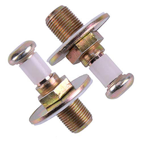 Preisvergleich Produktbild beler 2 Stück Tür Touch Latch Lock Lock Schließblech Schließblech Pin