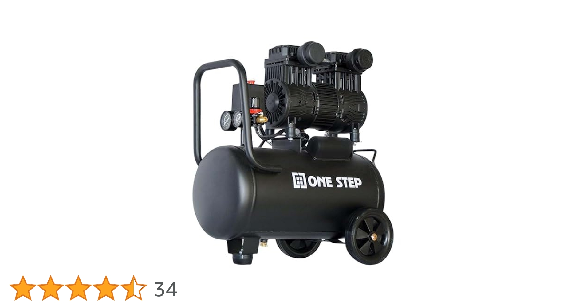 エアーコンプレッサー 静音 100v 小型 30L黒 エアーコンプレッサー 静音 100v 小型 30L ブラック 2227 - メルカリ