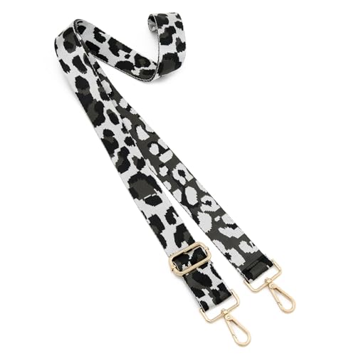 Image of ZOOEASS Wide Shoulder Strap Adjustable Replacement Belt Guitar Style Crossbody Bag Handbag Strap Multicolor Canvas Straps(Wide:1.5in)(Color3)