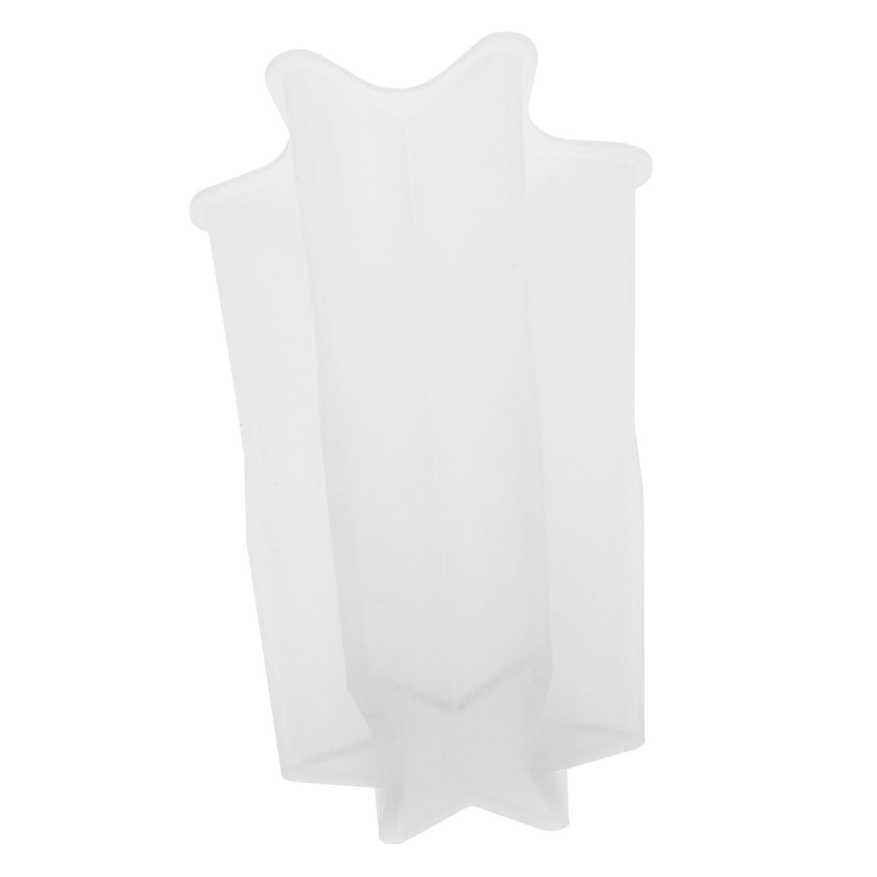 Uonlytech 5 Stück Diy Silikon Kerzenform Stern Eckige Aromatherapie Gießform und Langlebig für Duftkerzen und Handarbeiten Leicht zu Entformen für Projekte