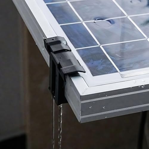 30 Stück Solarpanel Wasserablauf Clips 30mm, Dauerhaft ABS-Material Entwässerung Clips PV Module, Hohe und Niedrige Temperatur Ableitung Von Regenwasser Schlamm für Solar Zubehör (30 mm)