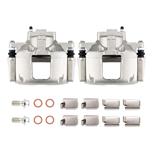 Image of PHILTOP Front Brake Caliper 18-B5045, 18-B5044 Compatible with 2007-2012 Jeep Wrangler, 2008-2012 Chrysler Town & Country, 2008-2012 Dodge Grand Caravan, 2008-2012 Jeep Liberty, 2007-2010 Dodge Nitro