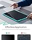 ESR 2 Stück Paper-Feel Schutzfolien für iPad Air 11 Zoll M3/M2 (7./6. Gen, 2025/2024), Schreiben und Zeichnen wie auf Papier, 9H Panzer Schutz Glas, Matt Schreibfolie mit Ausrichtrahmen, Blendschutz