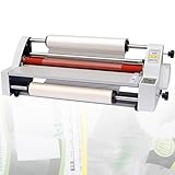 ✪【Pantalla LCD】La laminadora de rollo en frío y caliente, con pantalla LCD de alta definición, puede leer claramente la temperatura y los datos, lo que es conveniente para que usted controle los datos con precisión.