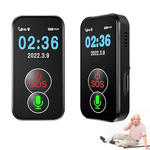 Vexorium 4G GPS Tracker with SOS Button – Portable Personal Tracking Device for Elderly, Kids, Dementia Patients – Waterproof Real Time Locator with Voice Call & Long Battery Life