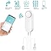 Mengshen WiFi Water Leak & Water Level Detector, 2-in-1 Tuya Smart Sensor Alarm Loud Volume APP Alert Monitoring with 6.5 Feet Detection Line for Swimming Pool Fish Tank Aquarium