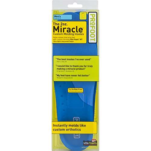 ProFoot Original Miracle Insole, Men's 8-13, 1 Pair