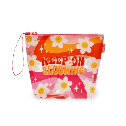 Legami - Bolso de Playa para Mujer, con Cremallera y cordón Lateral, Bolsa para Traje y Accesorios de Playa, Ideal para niñas, Mujeres, 20 x 16 cm, Daisy, Talla única Legami - Bolso de Playa para Mujer, con Cremallera y cordón Lateral, Bolsa para Traje y Accesorios de Playa, Ideal para niñas, Mujeres, 20 x 16 cm, Daisy, Talla única