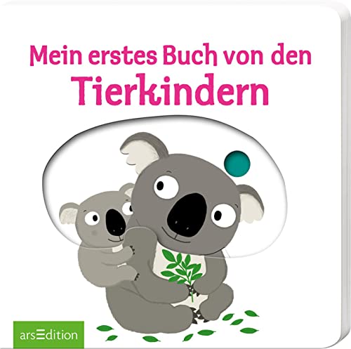 Mein erstes Buch von den Tierkindern: Mit stabilen Schiebern | Die Bestsellerreihe mit lustigen Schiebern, fördert die Feinmotorik und den Spracherwerb für Kinder ab 18 Monaten