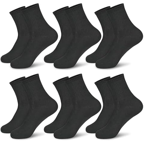 srclo Kids Cotton Sports Crew Socks Cover