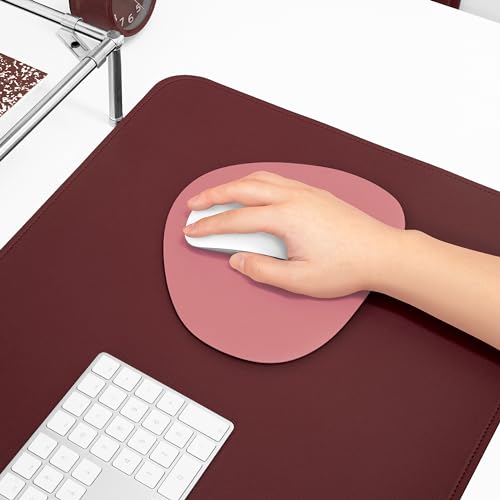 Image of GREEDY FARMERS Mouse pad, Non-Slip Washable Waterproof Computer Mouse pad (Misty Rose)