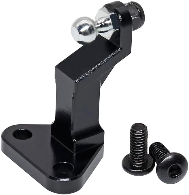 Trailer Hitch Coupler Aluminum for Traxxas 1/18 TRX4M Upgrade Parts RC Crawler Car