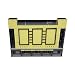 Outland Models Railroad Scenery Modern Grand Shopping Mall Building N Scale