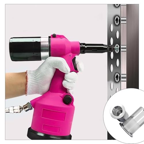 Wjelet 100 Stück Nietmuttern M8, Edelstahl A2 V2A Hülsenmutter, Blindnietmuttern, Flachkopf-Gewindeeinsätze, Einnietmuttern für Metall,Stahl,Glasfaser,Kunststoff