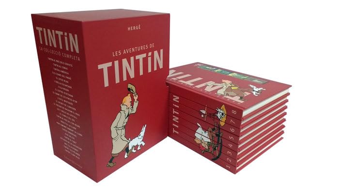 Tintín Box. La col·lecció completa: 8 (Libros de Tintín) : Hergé