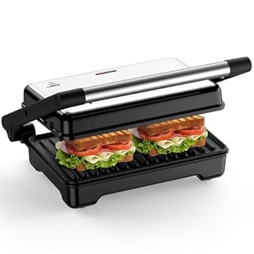 battery powered panini press