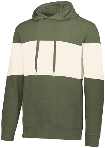 Holloway Men All-American Hoodie - 229563 - Olive Heather/Birch - L