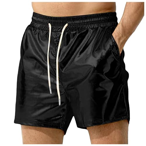 Bañadores De Hombre De Moda Trajes Lino Negras Jogger Verano