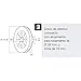 WOLFPACK LINEA PROFESIONAL 5250145 Disco Persiana Plastico Compacto para Rodamieto, para Cintas...