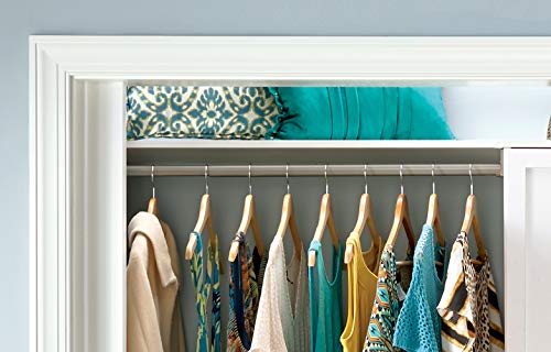 Closetmaid 8891 Suitesymphony Expandable Closet Rod, Satin Nickel #TOP3