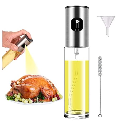 ZEREOOY Pulverizador de óleo para cozinhar azeite de oliva, pulverizador para fritadeira ar, óleo de vinagre vegetal, mini utensílios de cozinha portáteis para assar, salada, grelhar,