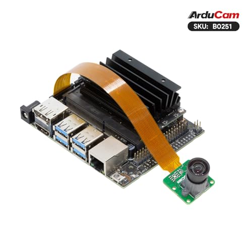 Arducam Mini câmera HQ de 12,3 MP para Nvidia Jetson Nano e Xavier NX, módulo de câmera IMX477 de 1/
