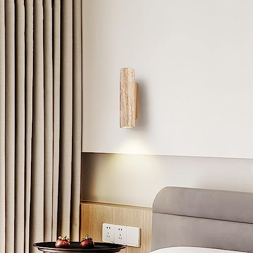 Lámpara de pared moderna de lujo con cilindro de mármol led pasillo 6