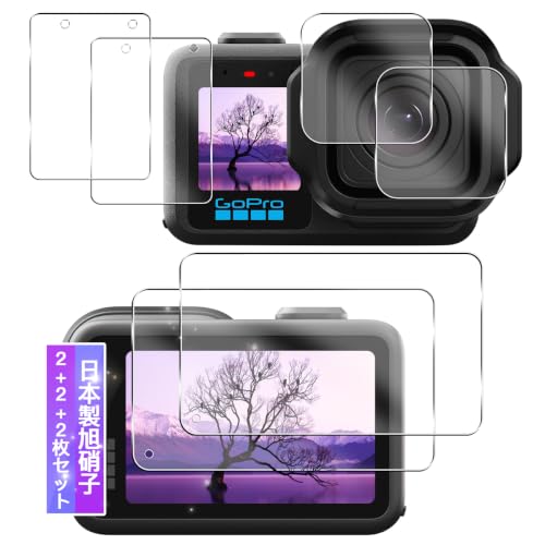 �Ή� GoPro MISSION 1 / MISSION 1 PRO / 1 PRO ILS �ی�t�B���� �K���X�t�B���� ���{�����Ɏq