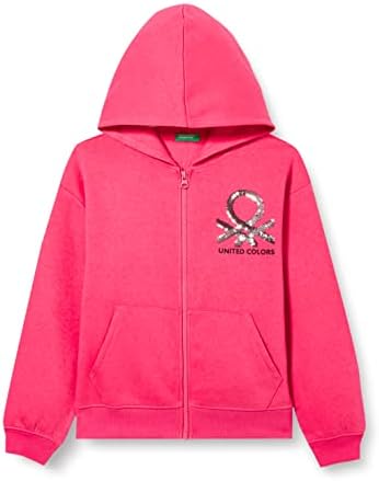 United Colors of Benetton Sudadera con Capucha DE Manga Larga para Niñas