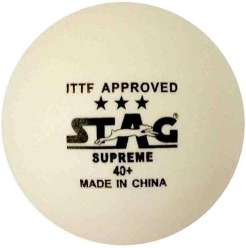Lot De 12 Balles De Ping-pong (tennis De Table) - Blanc - Pour Jeu, Loisir, Artisanat, Jouet Pour Animaux