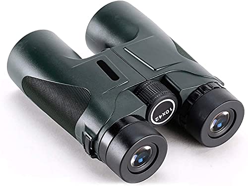 Binoculares compactos verdes 10x42 impermeables miniatura 2