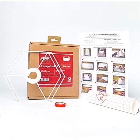 20cm Hexagon Lampshade Making Kit Cover