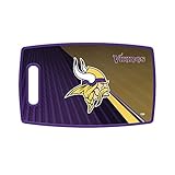 Sports Vault NFL Minnesota Vikings Large Cutting Board, 14.5' x 9'