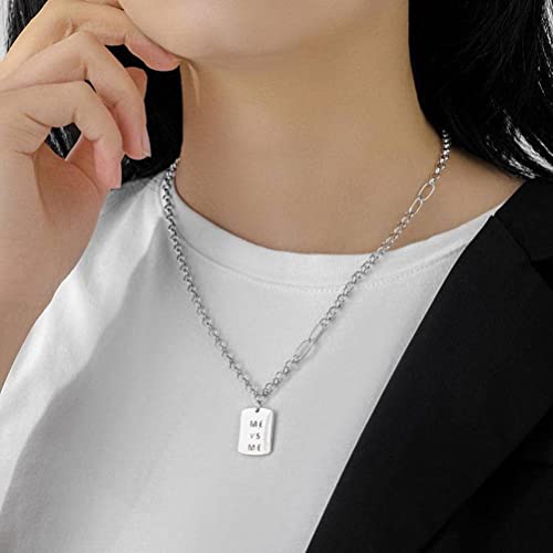 Collier épissage carré résistant pour sublimer un style urbain masculin - 4