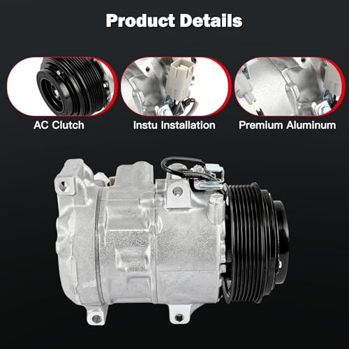 Image of cciyu Air Conditioning Compressor Fit for Lexus GS350 IS250 IS350