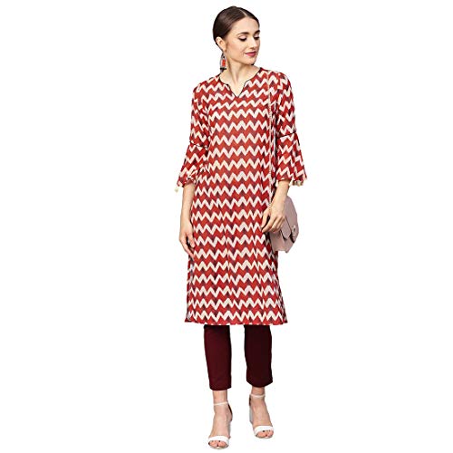 Image of Jaipur Kurti Women's Silk Straight Kurta