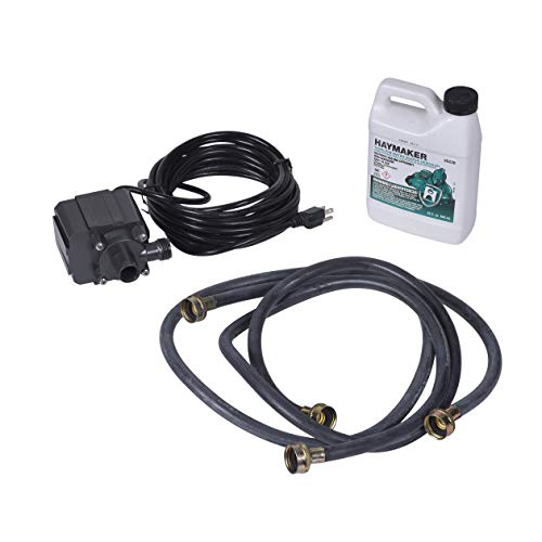 Hercules 35235 Haymaker Tankless Water Heater Descaler Kit with Pump and Hoses, 32 oz.