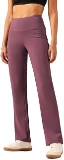 Women's Ultimate Straight Pants - Lite, High Waist Formal Trousers with Wide Waistband, Tall (for Women Above 5'5 ft)