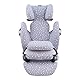 JYOKO Kids Bezug für Autositz kompatibel mit Cybex Pallas M (White Star)