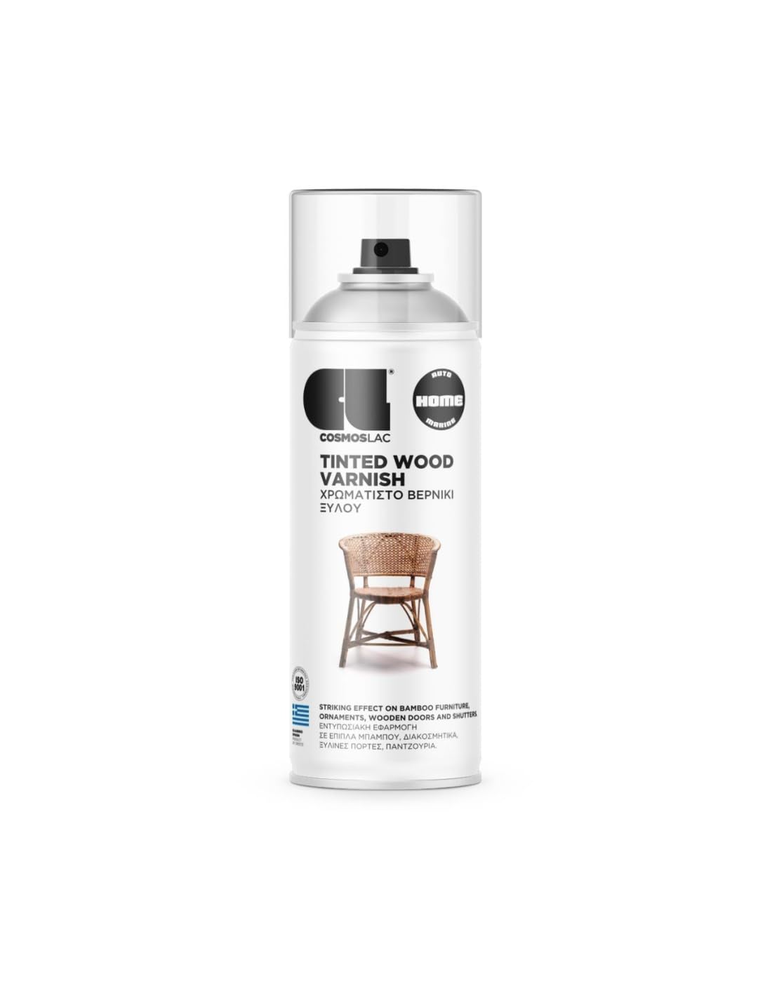 COSMOS LAC - Spray Varnish Dye Protector Oak N604 400 ml