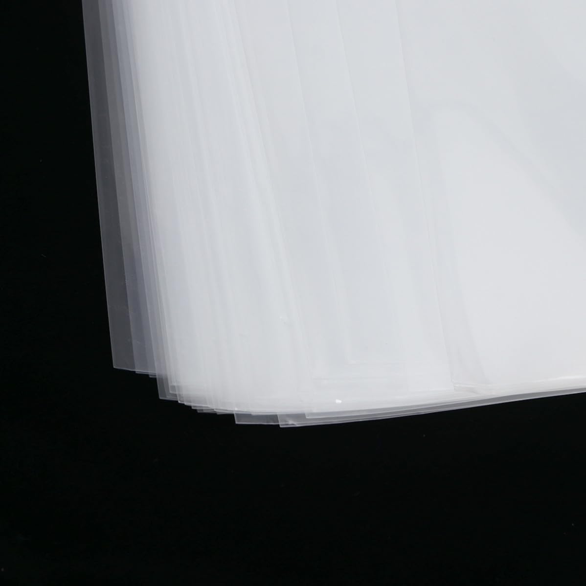 Toddmomy 30pcs 12 Inch Vinyl Record Sleeves Plastic Covers with Thickened Cpp Material, Easy Insertion and Friction Reduction for Album Storage and Record Protection
