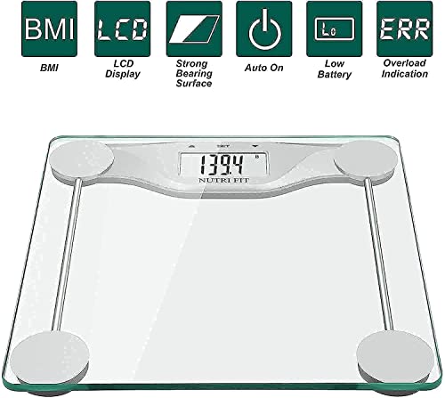 NUTRI FIT balanza digital para baño y cocina 2 en 1 miniatura 3