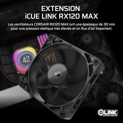 Corsair iCUE LINK RX120 MAX - vue 8