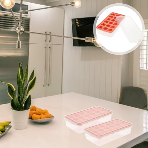 Molde de silicona para cubos de hielo 2 piezas miniatura 6