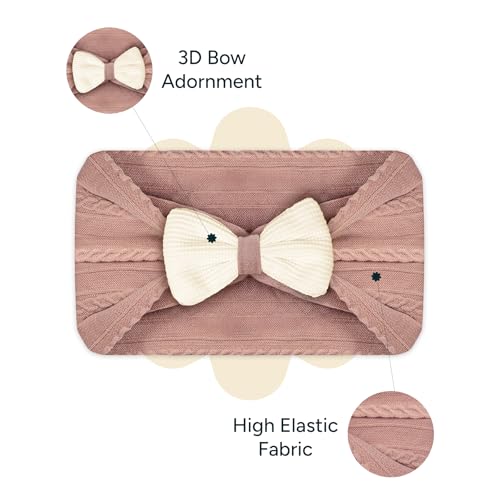 Image of Nintara Baby Hairband - Stretchable, Lightweight Accessory for Newborns