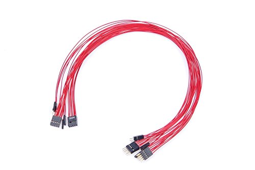 Lm Yn Motherboard Extension Cable Set Silver Plating Cord Gold-Plated Plug Six Kinds Of Extension Cord Powe Led, Hdd Led Power Sw Reset Sw Hd Audio Front Usb Extension Cord Length 19 Inches #TOP16