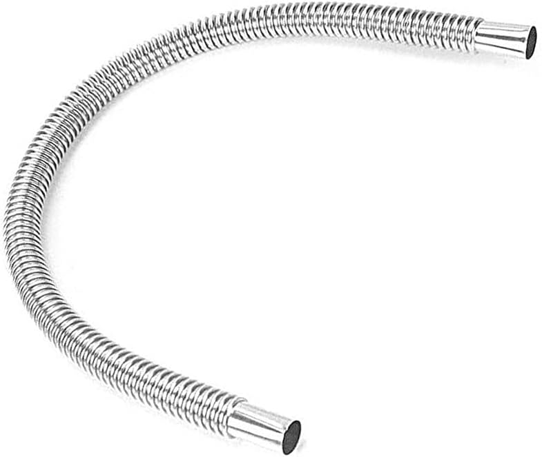 QISF 2.5CM/1Inch Inner 60CM Exhaust Pipe, Stainless Steel Parking Air Heater Exhaust Pipe Exhaust Pipe Parking Air Heater Fuel Tank Diesel Gas Vent Hose